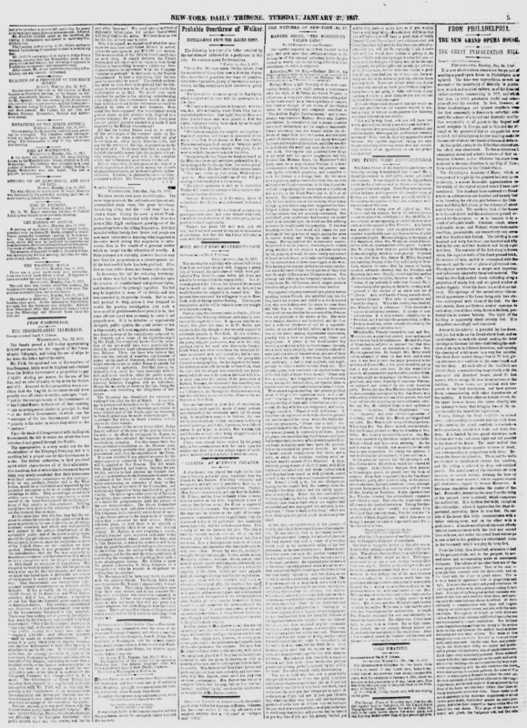A New York Tribune article written as part of the "The Witches of New-York" series by Mortimer Thomson.