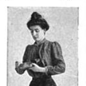 Image of Marie van Vorst posing undercover for the exposing series, "The Woman That Toils."