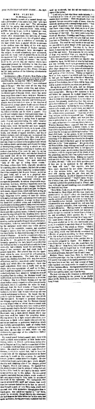 A New York Tribune article written as part of the "The Witches of New-York" series by Mortimer Thomson.