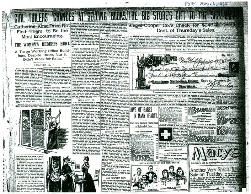 Catherine King's fourth day investigating different kinds of jobs. Today she is in an office.