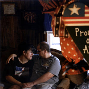 A photo of Troy and Michelle Turner, the subjects of a Washington Post article titled, "A Wife's Battle."