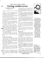 William Gaines discusses his experiences as an undercover reporter for the Chicago Tribune.