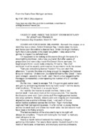 Franklin poses as a mortician to gain entry to the mortuary for the dead soldiers of Operation Desert Storm, 1991.