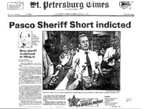 A new sheriff takes the place of John M. Short, who is suspended due to fraud.

