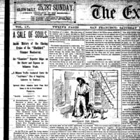 Part 1 of W.H. Brommage's expose titled, "The Blackbird Cruise." Published in the San Francisco Chronicle.