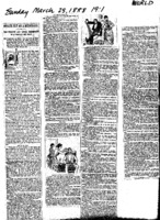 Nellie Bly's article "Nellie Bly as a Mesmerist," written for The New York World in 1888. Complete with multiple visuals.