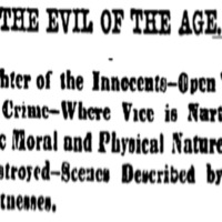 St. Clair and a lady friend pose as a couple in search of someone to perform an abortion in an undercover expose of the trade.