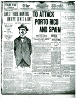 Garrett's description of how he experienced life on an actual budget of a nickel a day. His series ran in the Evening World in tandem with Catherine King's report on trying to get a job at a living wage in the city.